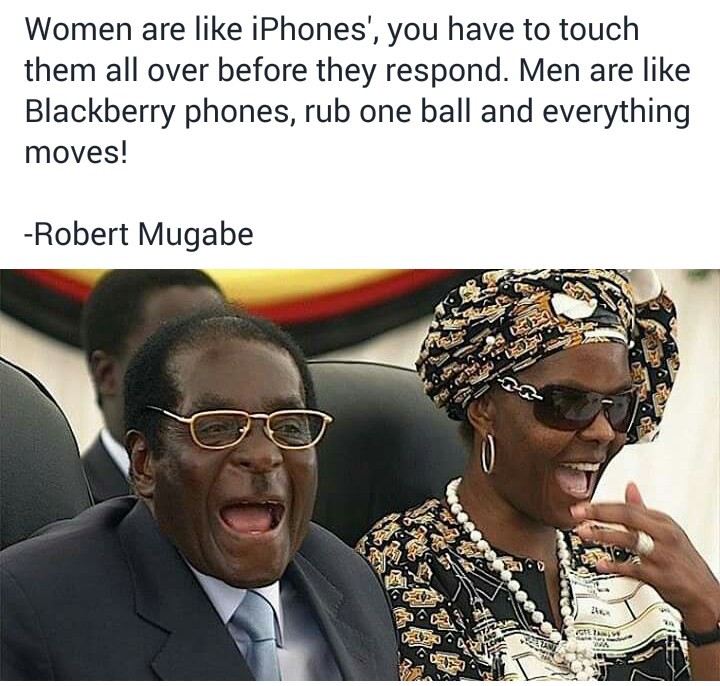 Famous Rib Cracking Memes Of Zimbabwe President, Robert ...