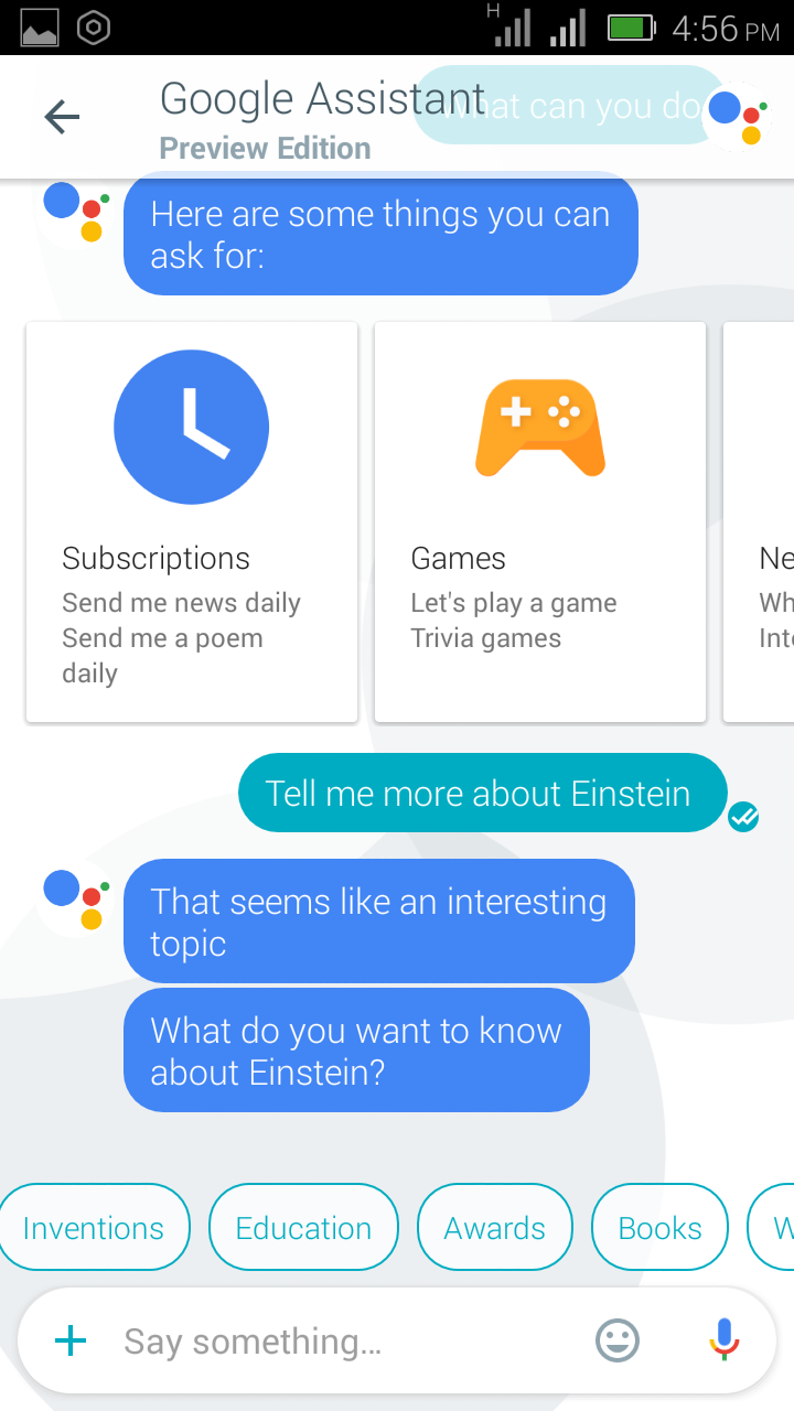 Using the Google Assistant in games! 