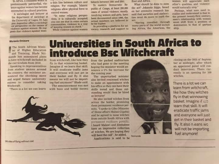 Black Magic: Zambia Begin Training University Students On 