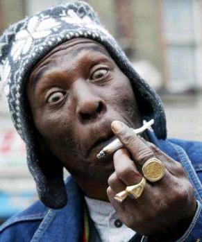 Image result for black man smoking marijuana