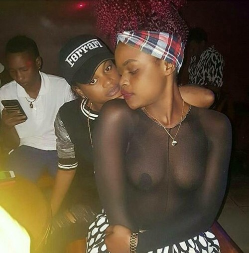 Photo: Nigerian Babe Steps Out In See-through Top Without A Bra
