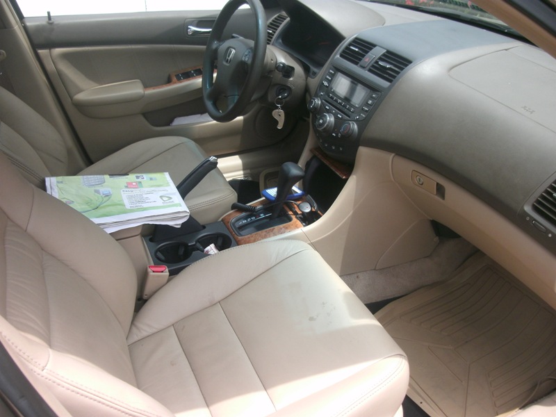 Used 2003 Honda Accord Ex Eod 6 Loader Leather Interior