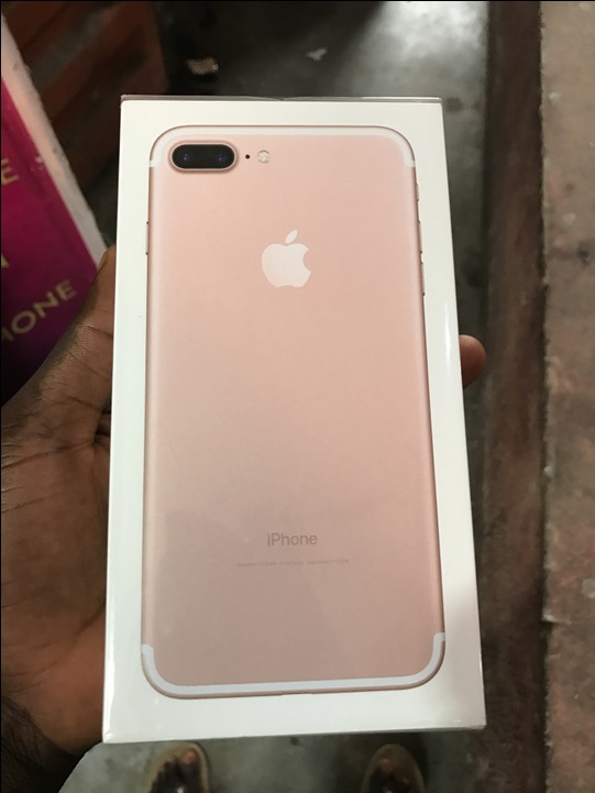 Brand New Sealed Rose Gold Iphone 7 Plus 32gb For Sale 470k Contact 08022846943 - Technology ...