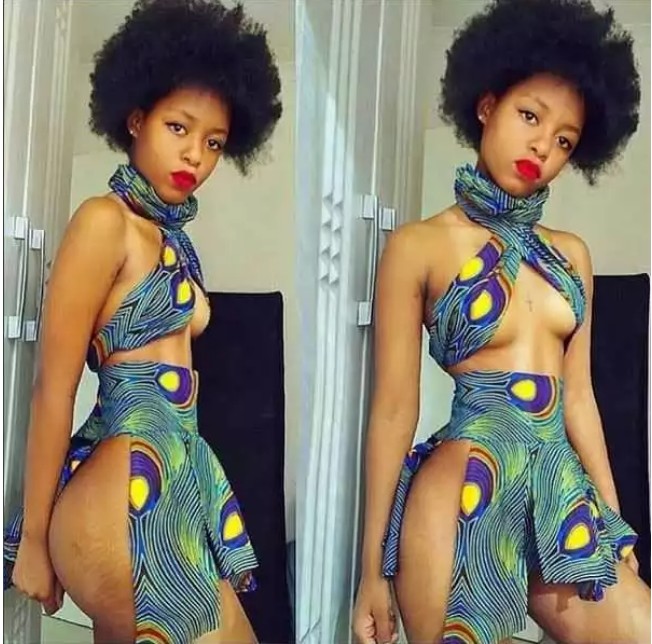 Lady Wears Cloth Without Pant and Bra As Part Of Fashion (Photo) - Fashion  - Nigeria