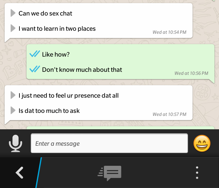Just Sex Chat