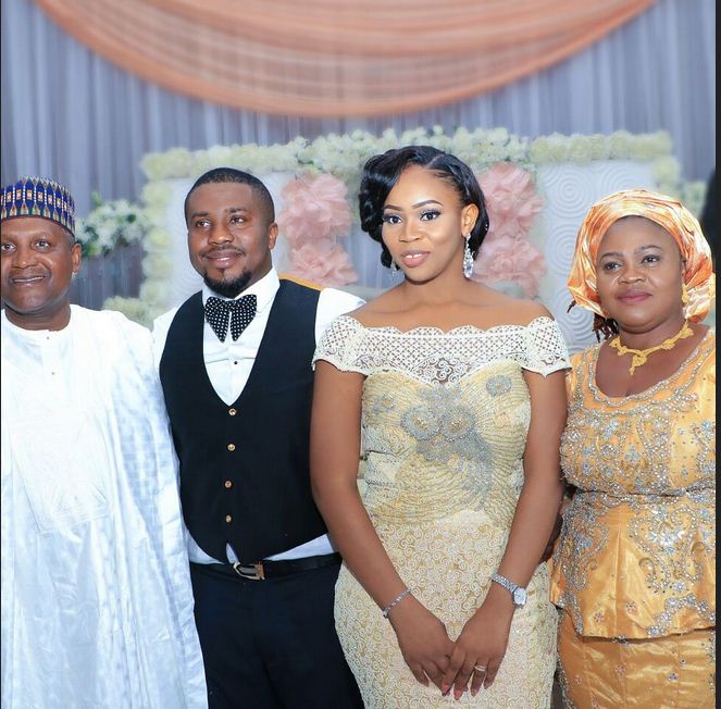 Dangote Attends Ugochukwu Okika's Wedding, Son Of Biggest Cement Distr...