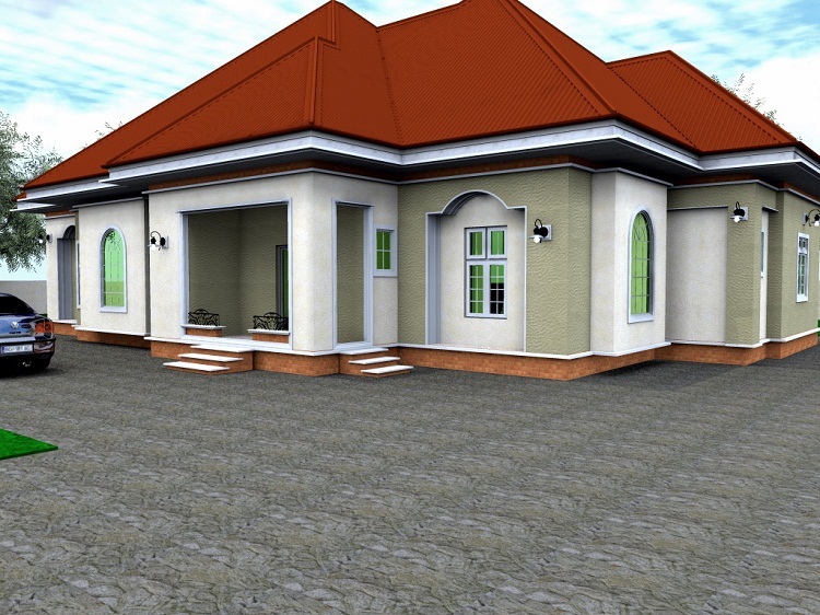 6 Bedroom  Bungalow House  Plans  In Nigeria 