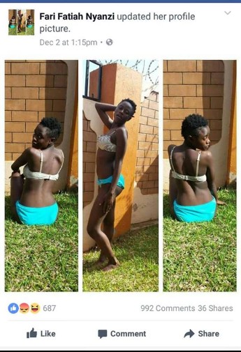 Lady Comes Under Fire After Posting Half Unclad Photos Of Herself On  Facebook - Romance - Nigeria