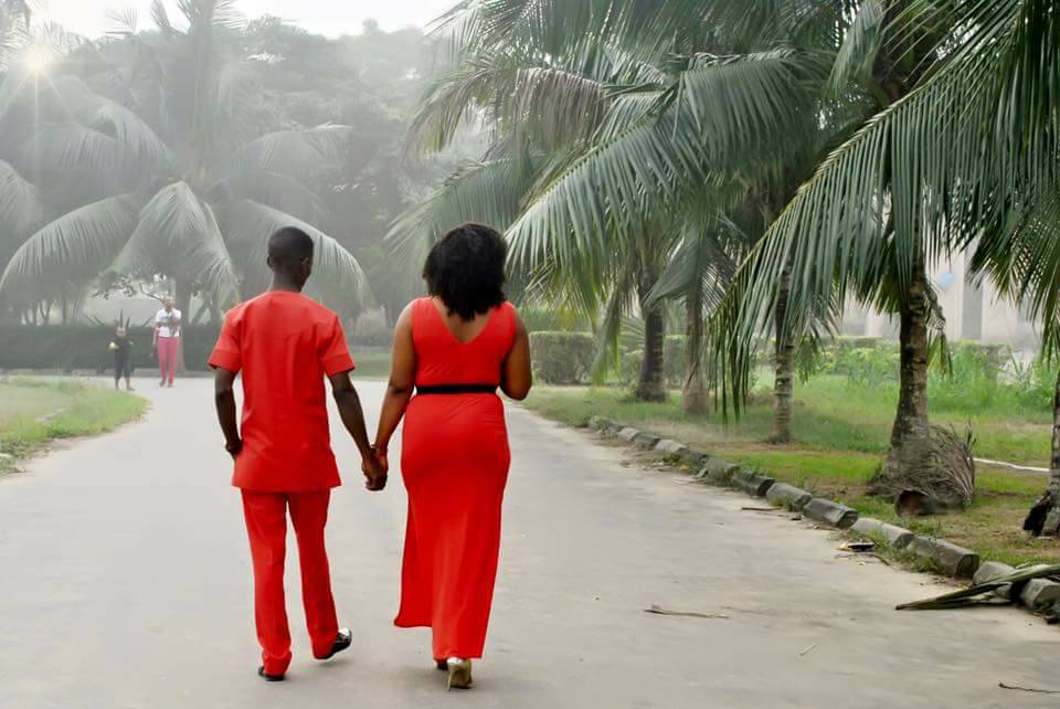 Pre-Wedding Photos Of A Man And His Curvy Woman - Romance - Nigeria