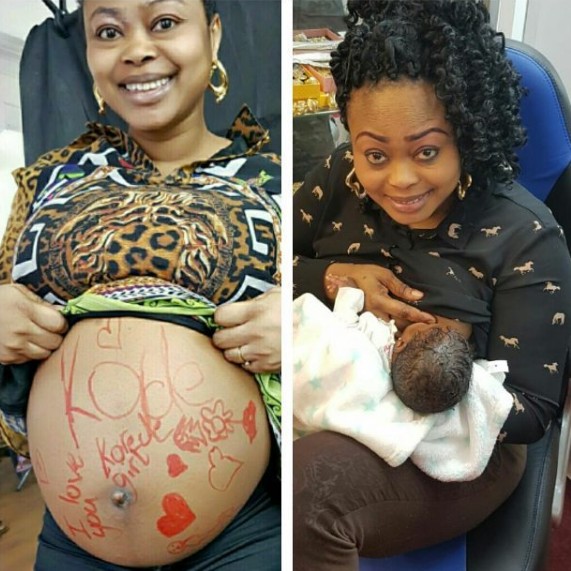 Lady Full Of Joy After She Births Her First Child At The Age Of 40 - Career...