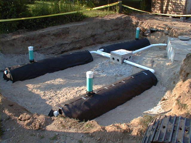 What is a septic tank and soakaway