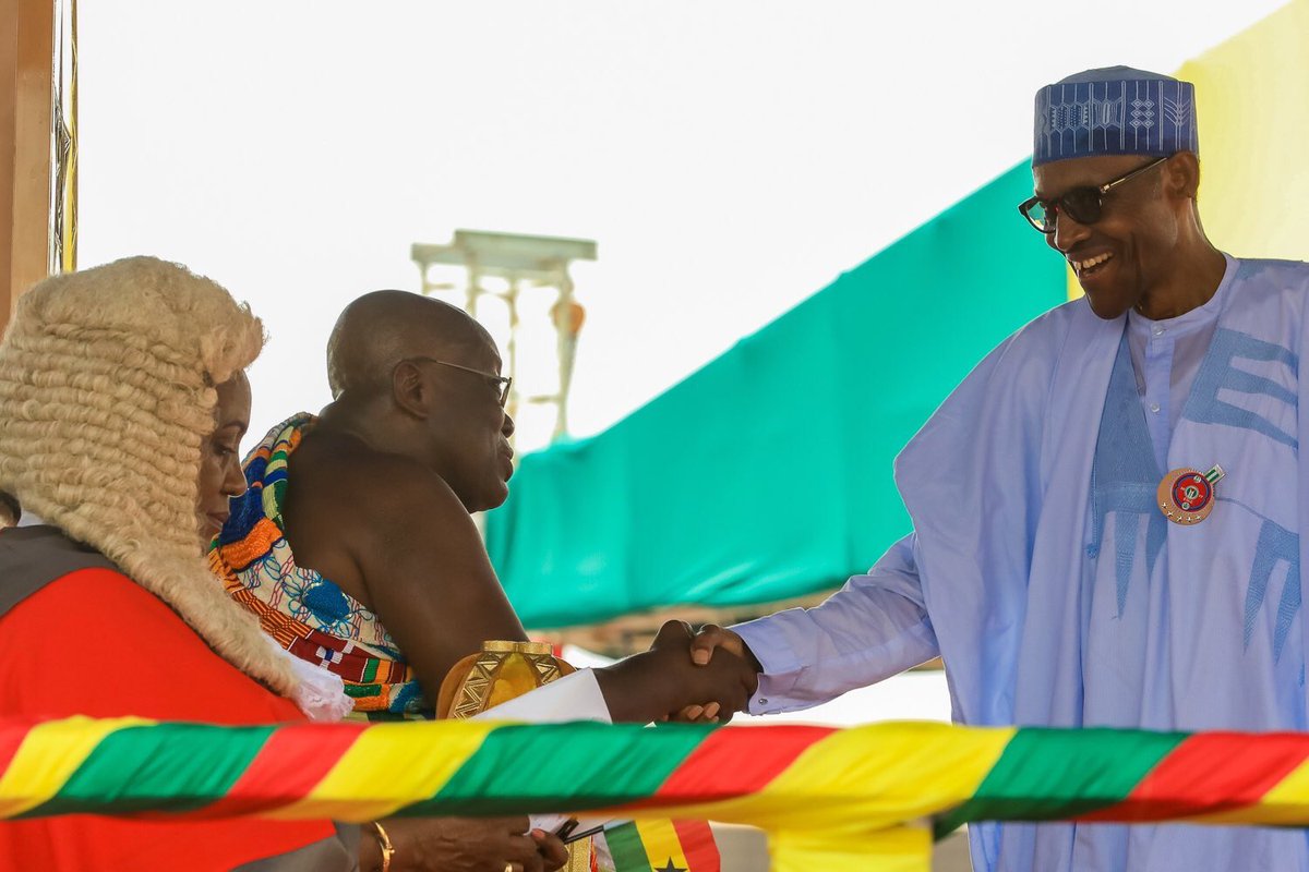 Buhari At The Inauguration Nana Akufo-Addo As Ghana President (Photos) - Po...