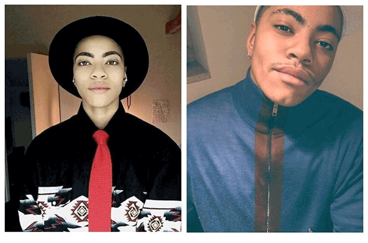 Photo of Sade Adu and her transgender daughter as she 