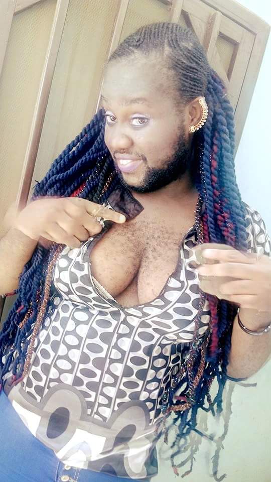 Queen Nonyerem Okafor Known As The Most Hairy Girl In Nigeria Shows Off Her...