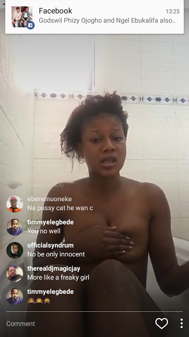 Instagram live nudes