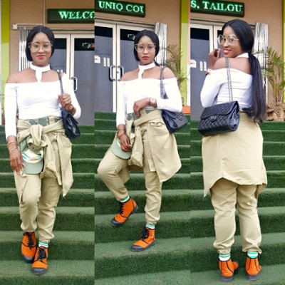 Meet Female NYSC Members Rocking Their Uniforms With Swagg - Fashion ...