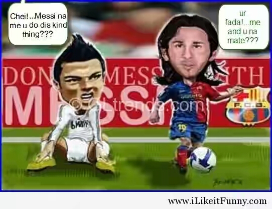 Funny Messi And Ronaldo Memes - European Football (EPL, UEFA, La Liga) -  Nigeria