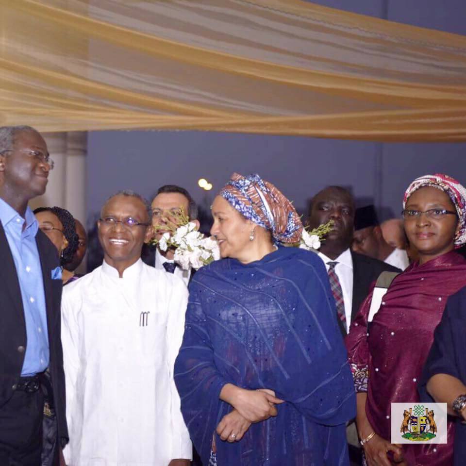 El Rufai, Ministers Hold Congratulatory reception for Amina Mohammed ...