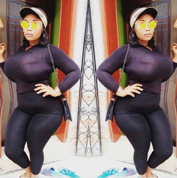 Lagos Big Girl Flaunts Her Massive B**bs On Instagram - Men Gone