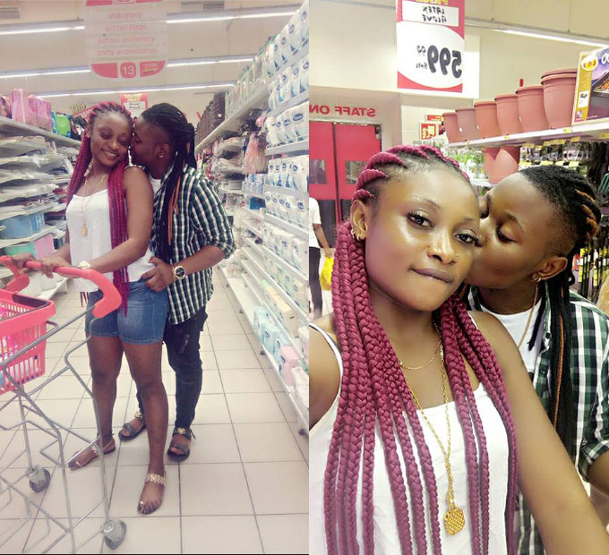 Nigerian Lesbian Couple Loved Up As They Step Out In Delta State