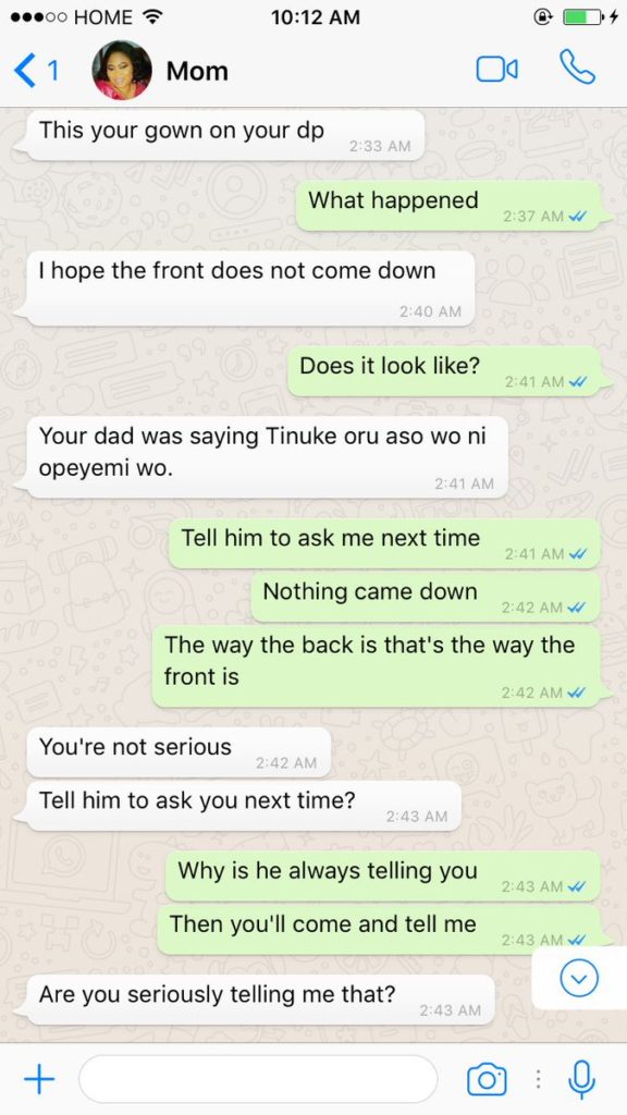 Mother Reacts To This Her Daughter S Whatsapp Profile Photo Family Nigeria Father love quotes daddy daughter quotes love my parents quotes mom and dad quotes i love my parents fathers love love u papa i love my dad reality quotes. whatsapp profile photo