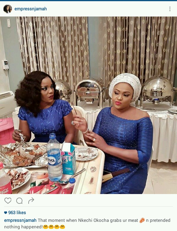 Empress Njamah And Nkechi Okocha Hang Out (Photos) - Celebrities - Nigeria