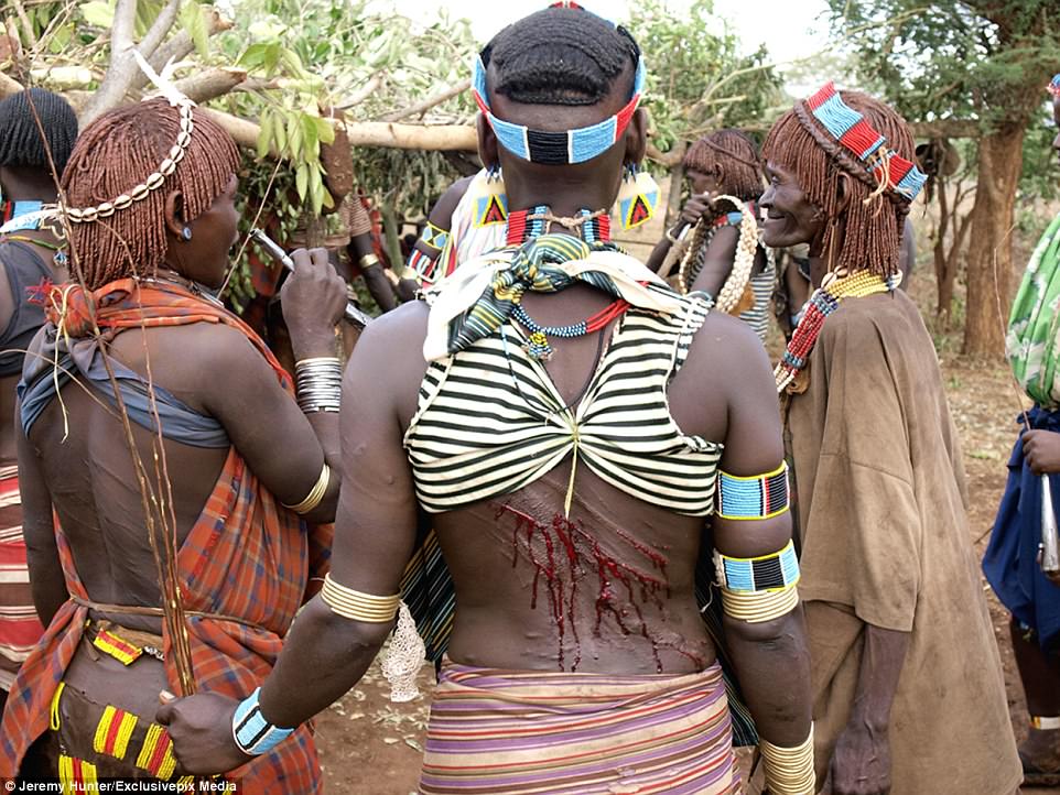 Check Out The Ethiopian Women Who Are Flogged In Order To Show