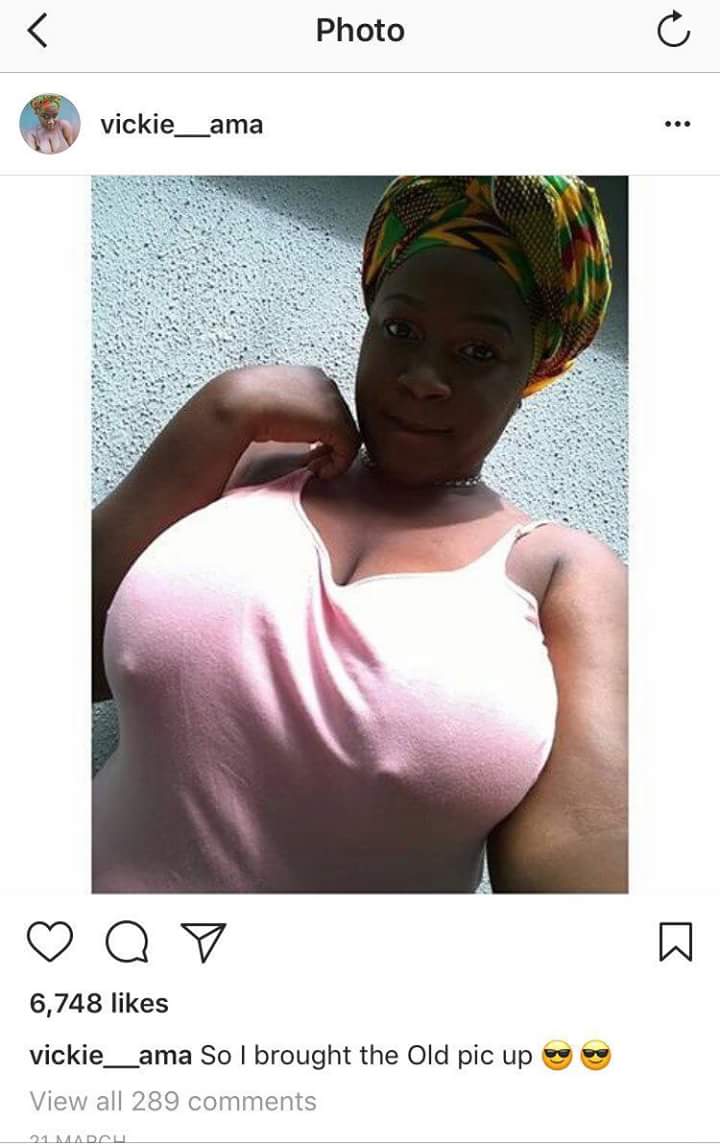 See Reactions To A Lady That Claimed A Boobs Picture That Wasn't Hers -  EPIC - Romance - Nigeria