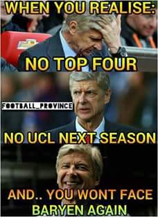 Funny Meme Of Arsenal And Arsene Wenger Sports Nigeria