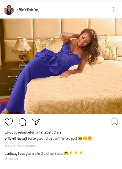 The Romance is Getting Hot, As Don Jazzy Tells Linda Ikeji “I See You Are In The Other Room”