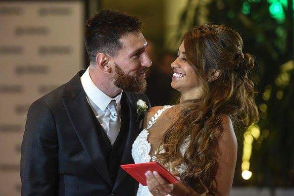 Lionel Messi And Antonella Roccuzzo's Wedding Photos - Sports - Nigeria