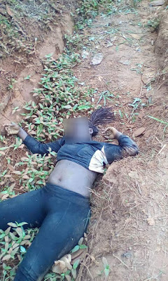 unidentified found body young nairaland girl road side crime