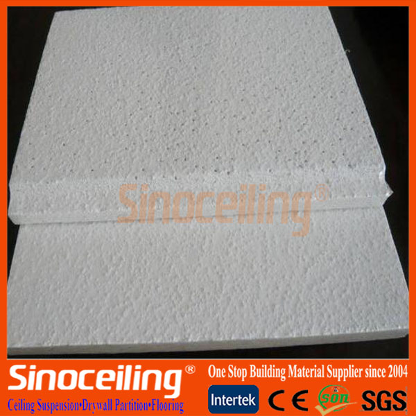 Acoustic Mineral Fiber Tile Concealed Acoustic Ceiling Tile