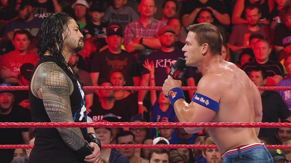 Wwe No Mercy 2017 Results Roman Reigns Vs John Cena Sports