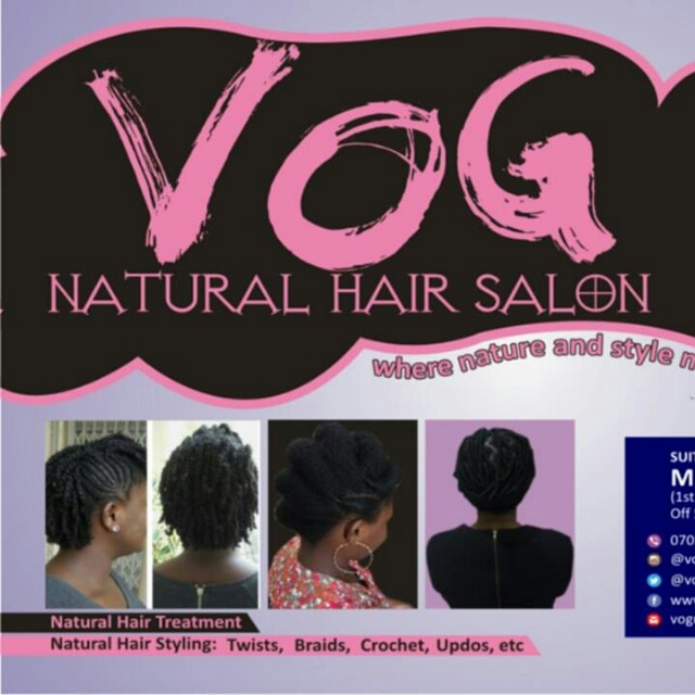 Image result for vog natural hair salon abuja