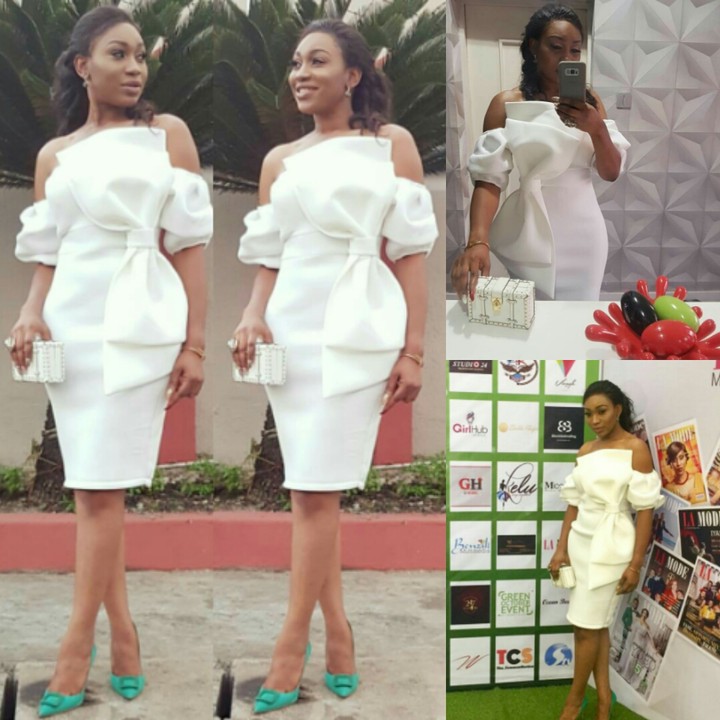 Ebube Nwagbo Dazzles In White Outfit (Photos) - Celebrities - Nigeria