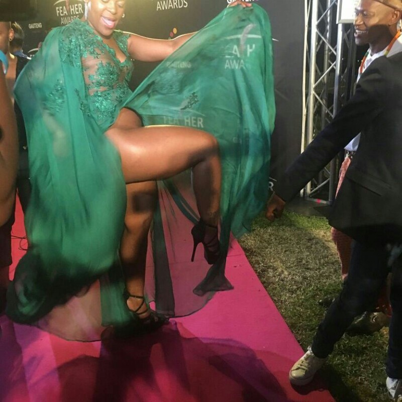 SA Socialite Zodwa Wabantu, Goes Completely Nude At A 