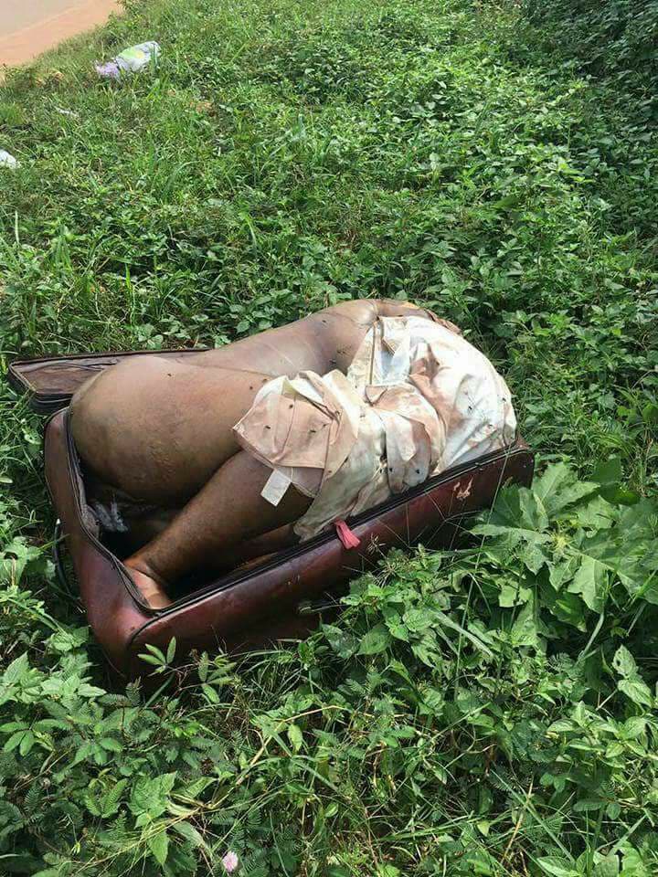 Headless Body Of A Young Girl Found Inside A Suitcase In Edo State (see Pho...