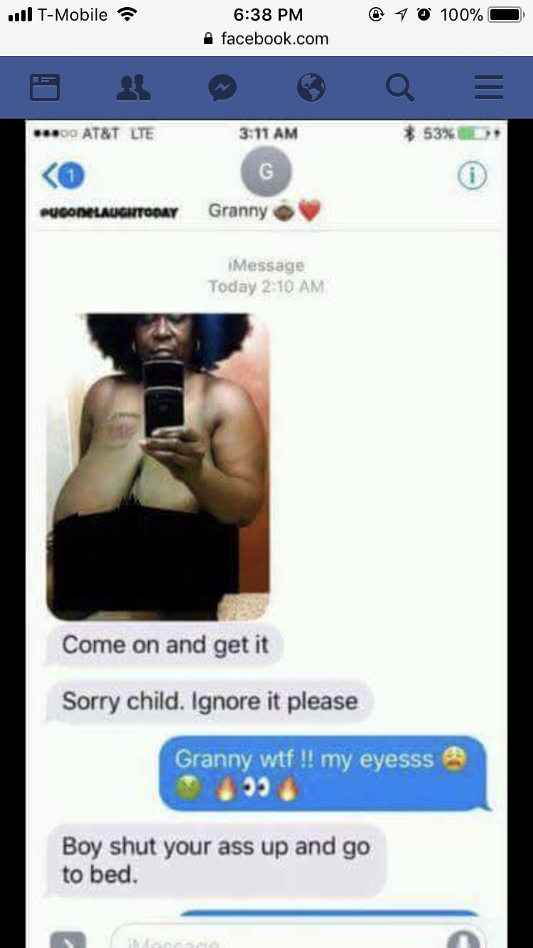 Grandma Mistakenly Send Nudes To Her Grandson (screen Shots) - Romance -  Nigeria