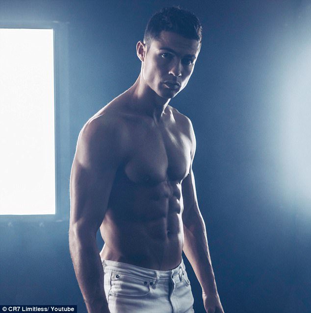 Cristiano Ronaldo Shows Off His Muscular Chest And Six Pack Abs In New