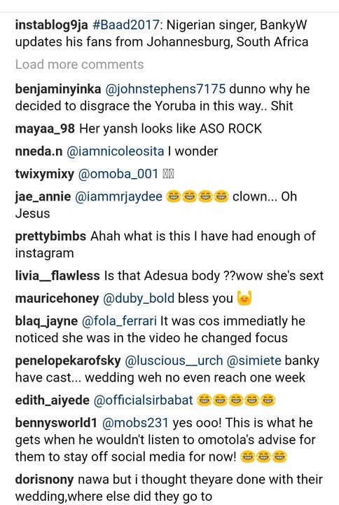 Banky W Exposes Adesua Etomi In Her Nude State Mistakenly 
