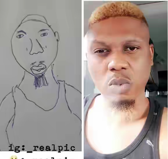 Image result for funny sketches of nigerian celebrities