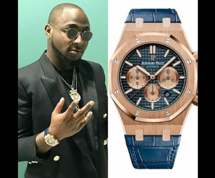 Davido Poses With His 13 Million Naira Timepiece [PICS] - Celebrities ...
