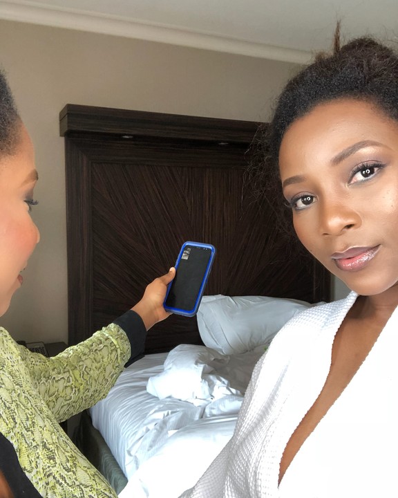 Genevieve Nnaji Shares Beautiful Pictures With Her Daughter Celebrities Nigeria