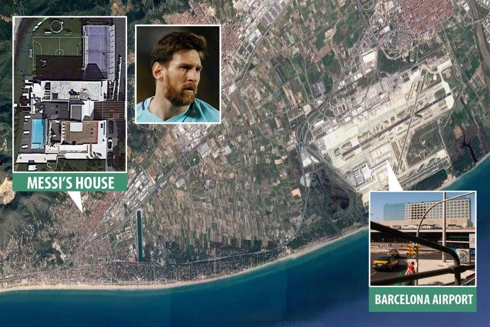 Planes Banned From Flying Over Lionel Messi’s House In Barcelona