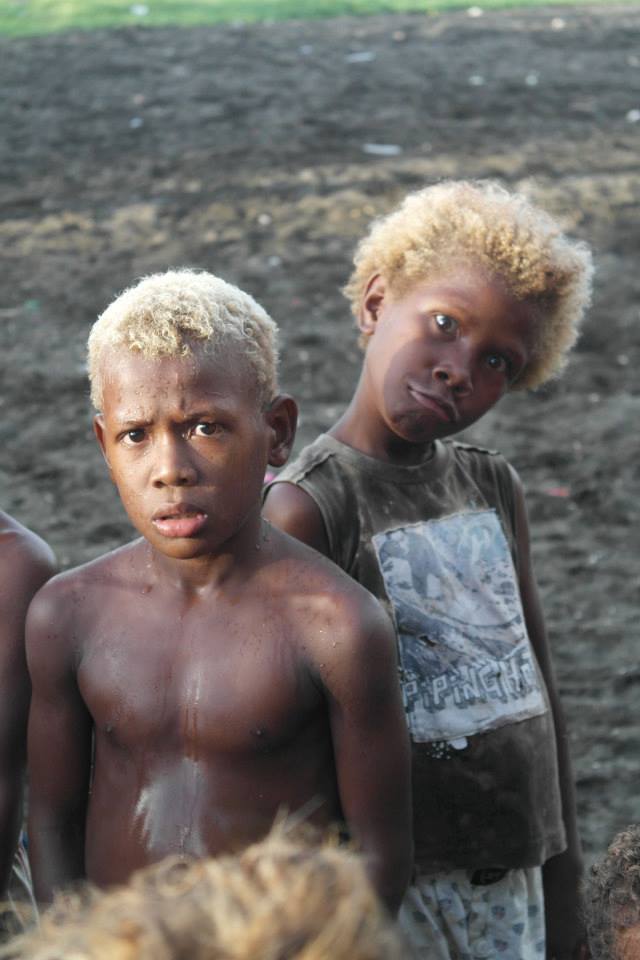 Black People With Natural Blonde Hair In Solomon Islands Photos Science Technology Nigeria
