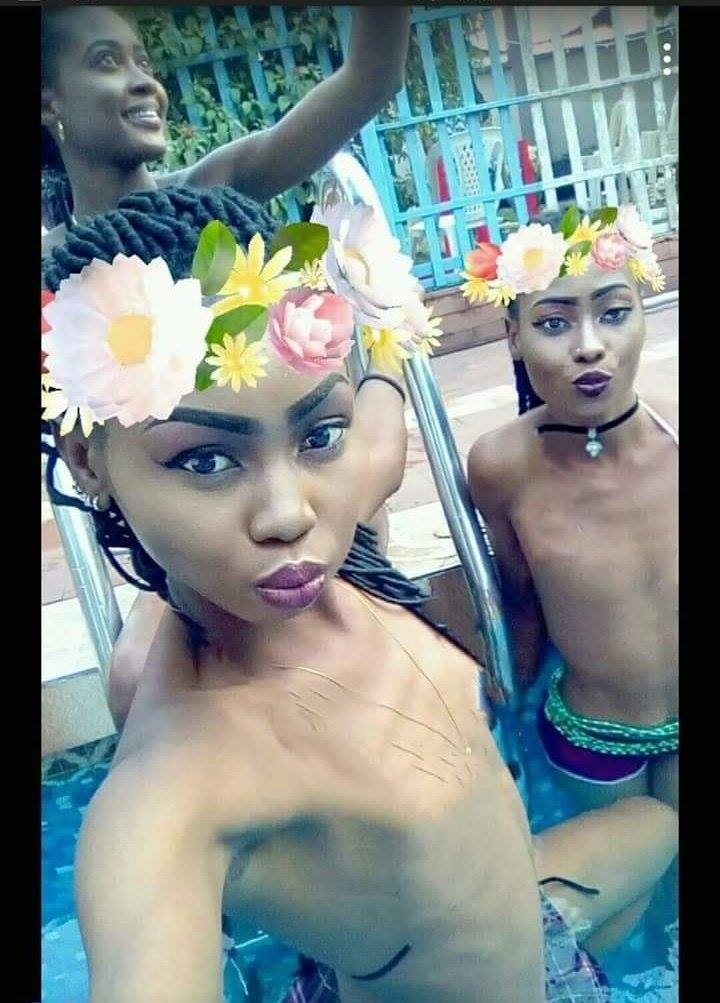 Hilarious!checkout Photoshop Of Bare Chest Ladies In Swim Suit - Romance -  Nigeria