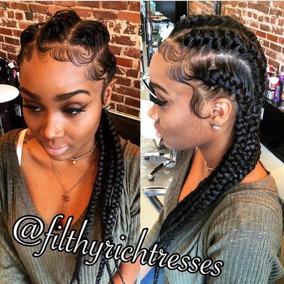Latest Cornrow Hairstyles : #cornrows For Real Vol. 1 - Celebrities ...