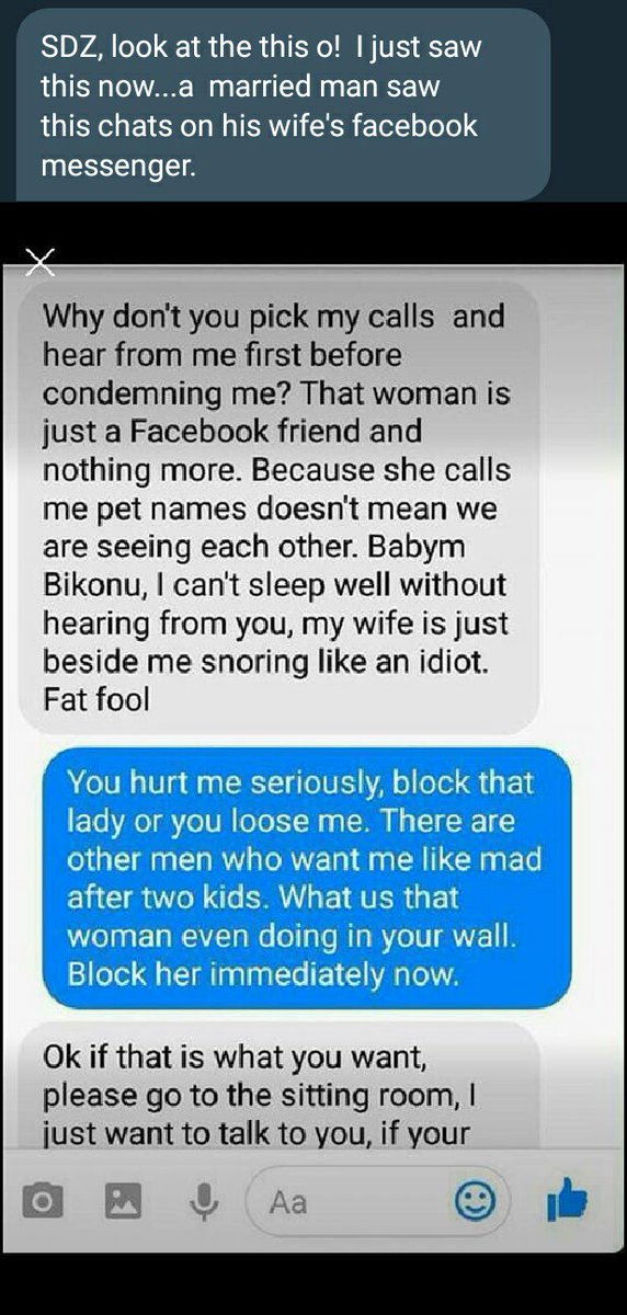 Heart Broken Married Man Leaks Sex Chat His Wife Had With A Stranger - Romance pic