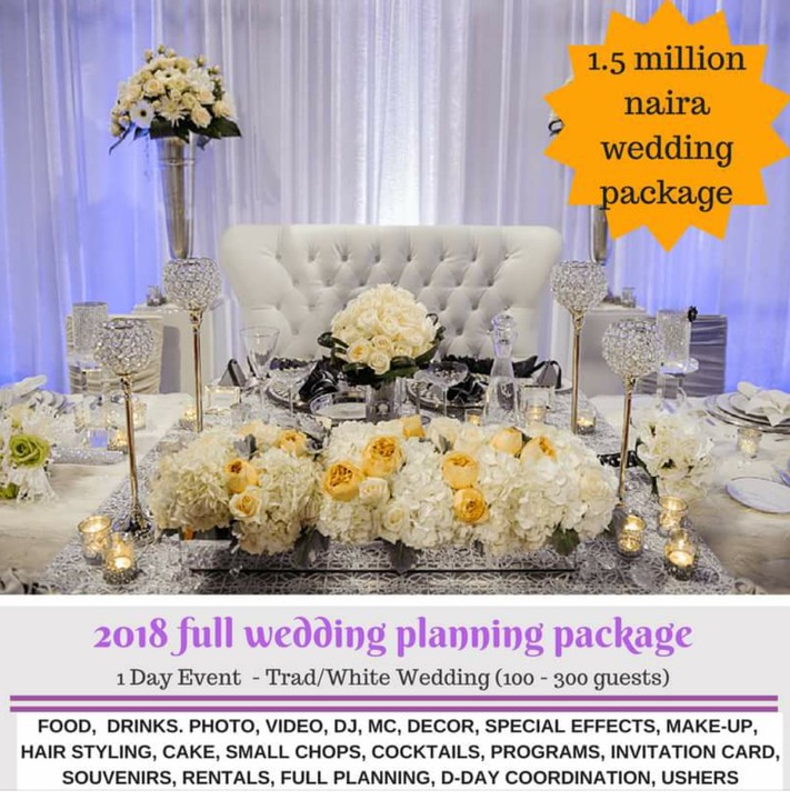 How Much Does Wedding Planners Charge Events Nigeria